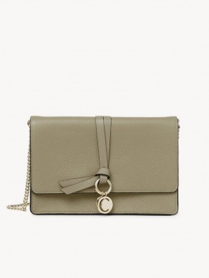 Chloe Alphabet Clutch Crossbody Laukut Vihreä | CHE-SR13481