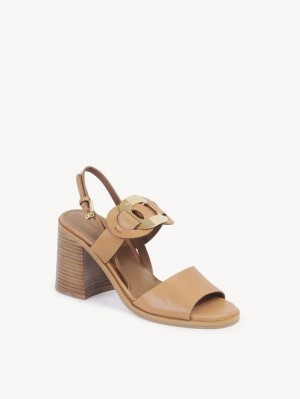 Chloe Chany High-heel Sandaalit Ruskea | CHE-SR14833