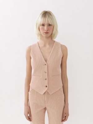 Chloe Classic Vest Puku Pinkki | CHE-SR14066