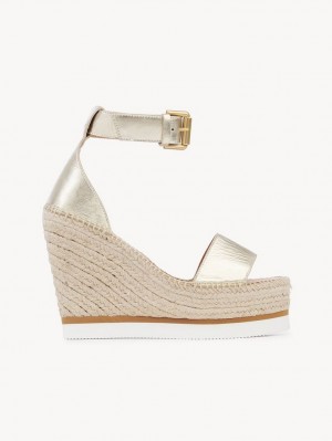 Chloe Glyn Espadrille Wedge Hopea | CHE-SR14843