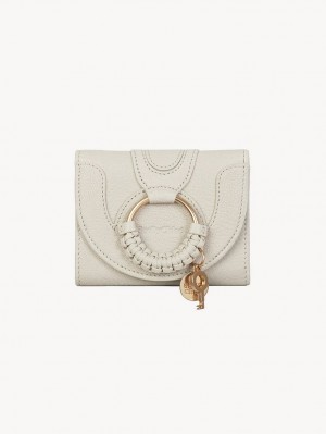 Chloe Hana Trifold Pieni lompakko Beige | CHE-SR14907