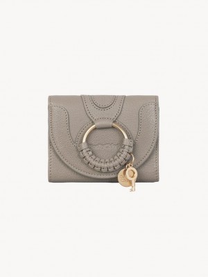 Chloe Hana Trifold Pieni lompakko Harmaat | CHE-SR14901