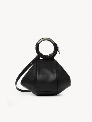 Chloe Hana Wristlet Crossbody Laukut Mustat | CHE-SR14721