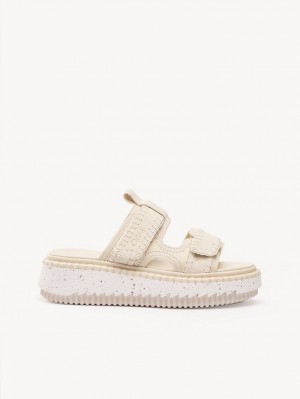 Chloe Lilli Urheilulliset Mule Valkoinen | CHE-SR14160