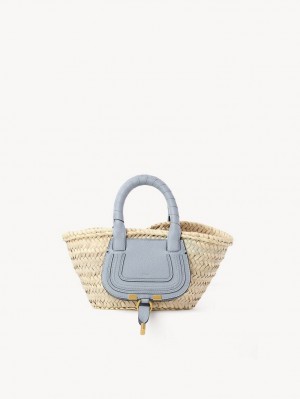 Chloe Marcie Basket Mini Laukut Sininen | CHE-SR13661