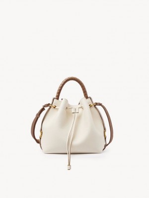 Chloe Marcie Bucket Crossbody Laukut Valkoinen | CHE-SR13615