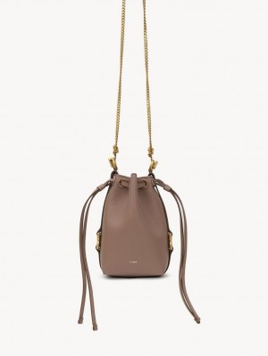 Chloe Marcie Bucket Mini Laukut Ruskea | CHE-SR13716