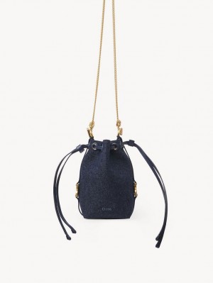 Chloe Marcie Bucket Mini Laukut Sininen | CHE-SR13715