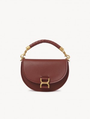 Chloe Marcie Chain Flap Crossbody Laukut Ruskea | CHE-SR13461