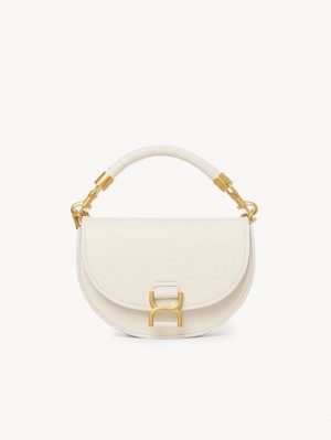 Chloe Marcie Chain Flap Crossbody Laukut Valkoinen | CHE-SR13619