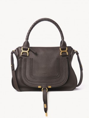 Chloe Marcie Double Carry Crossbody Laukut Ruskea | CHE-SR13493