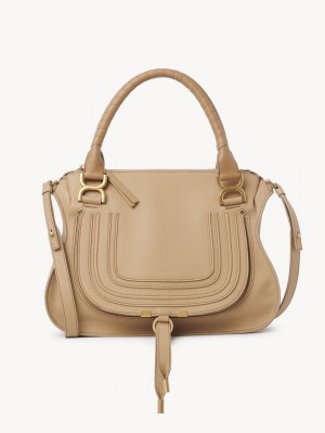 Chloe Marcie Double Carry Crossbody Laukut Ruskea | CHE-SR13583