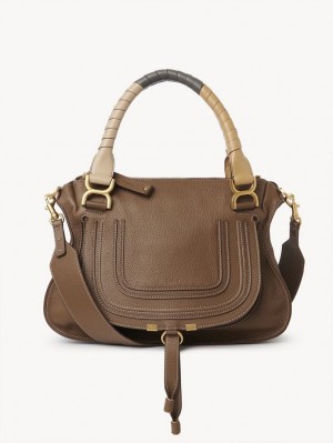 Chloe Marcie Double Carry Olkalaukku Ruskea | CHE-SR13439