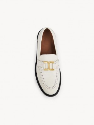 Chloe Marcie Loafer Valkoinen | CHE-SR14250