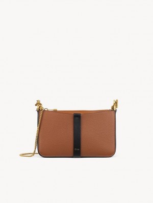 Chloe Marcie Pouch On Chain Mini Laukut Ruskea | CHE-SR13703