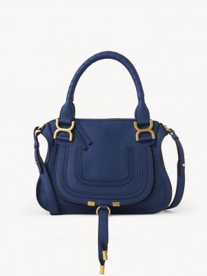 Chloe Marcie Small Double Carry Crossbody Laukut Syvä Sininen | CHE-SR13546