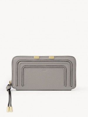 Chloe Marcie Zippered Suuri lompakko Harmaat | CHE-SR14297