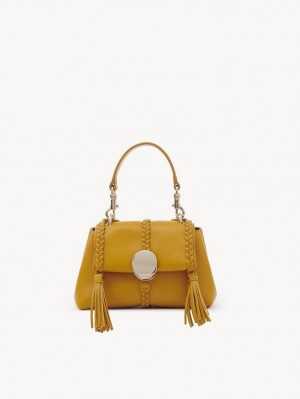 Chloe Penelope Mini Soft Olkalaukku Keltainen | CHE-SR13450