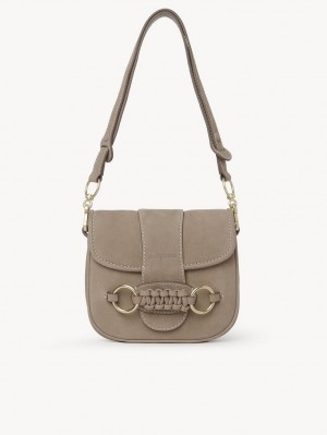 Chloe Saddie Satchel Olkalaukku Harmaat | CHE-SR14666