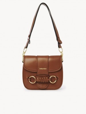 Chloe Saddie Satchel Olkalaukku Ruskea | CHE-SR14632