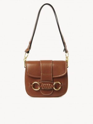 Chloe Saddie Satchel Olkalaukku Ruskea | CHE-SR14667