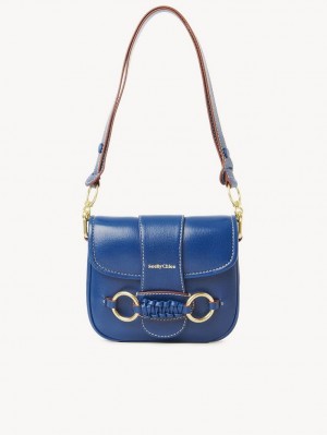 Chloe Saddie Satchel Olkalaukku Sininen | CHE-SR14587