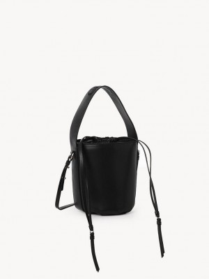 Chloe Sense Bucket Crossbody Laukut Mustat | CHE-SR13532