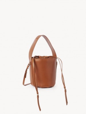 Chloe Sense Bucket Crossbody Laukut Ruskea | CHE-SR13531