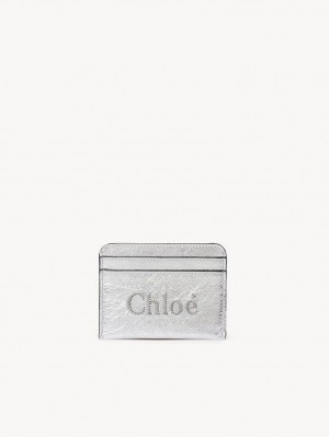 Chloe Sense Korttikotelo Hopea | CHE-SR14311