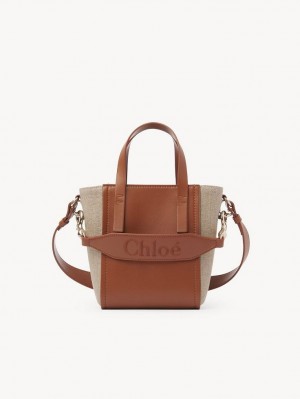 Chloe Sense Small Kangaskassit Ruskea | CHE-SR13285