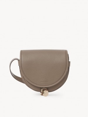 Chloe Small Mara Saddle Olkalaukku Harmaat | CHE-SR14627