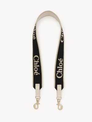 Chloe Strap Strap Mustat Beige | CHE-SR13764