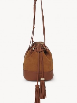 Chloe Vicki Bucket Mini Laukut Ruskea | CHE-SR14737