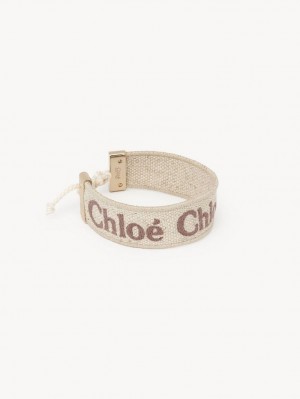 Chloe Woody Rannekorut Beige Ruskea | CHE-SR14446