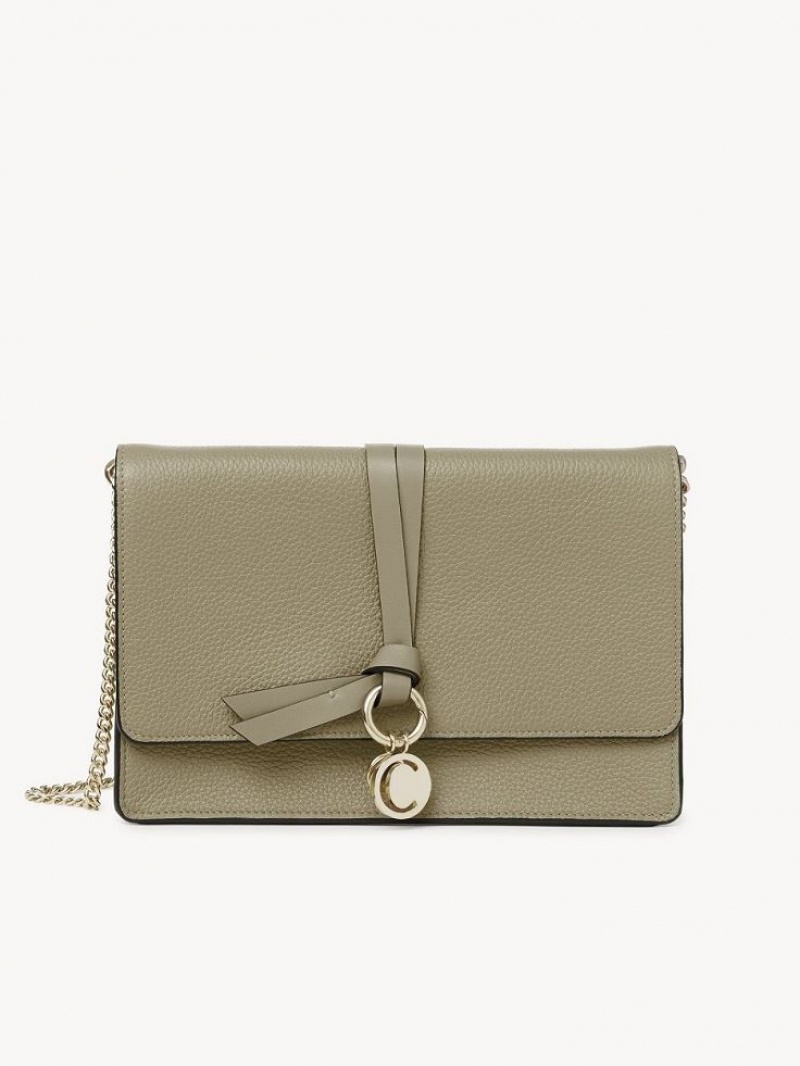 Chloe Alphabet Clutch Crossbody Laukut Vihreä | CHE-SR13481