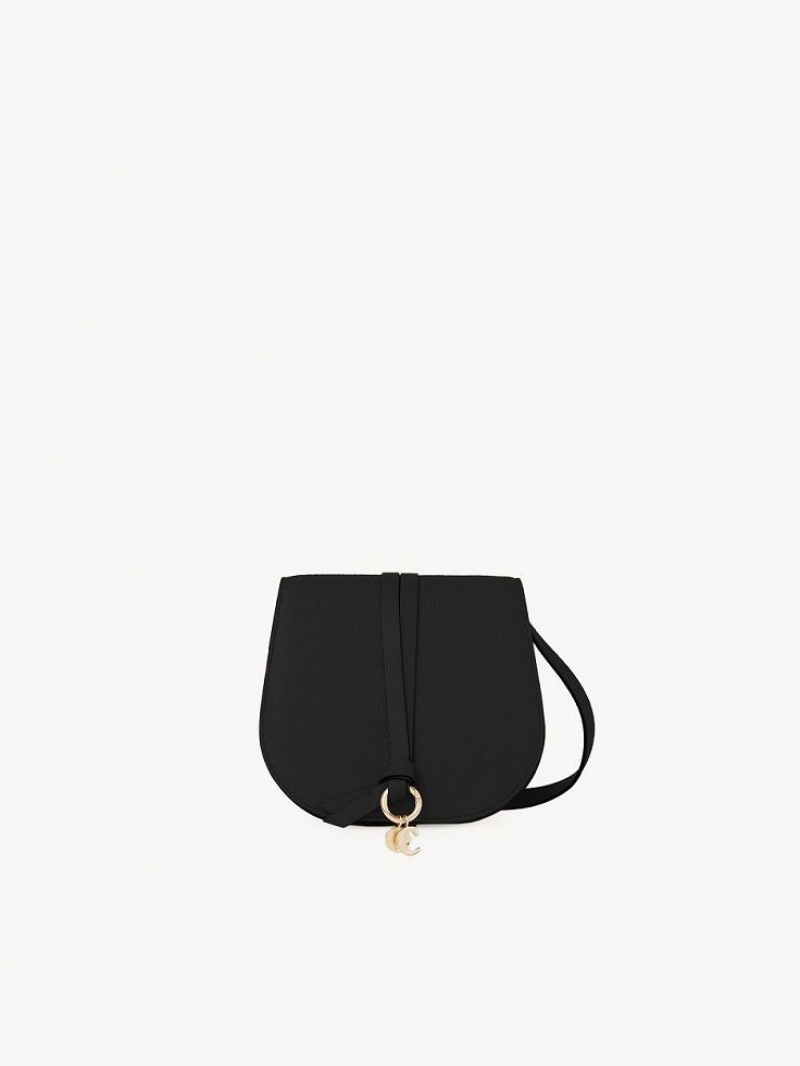 Chloe Alphabet Mini Crossbody Laukut Mustat | CHE-SR13487