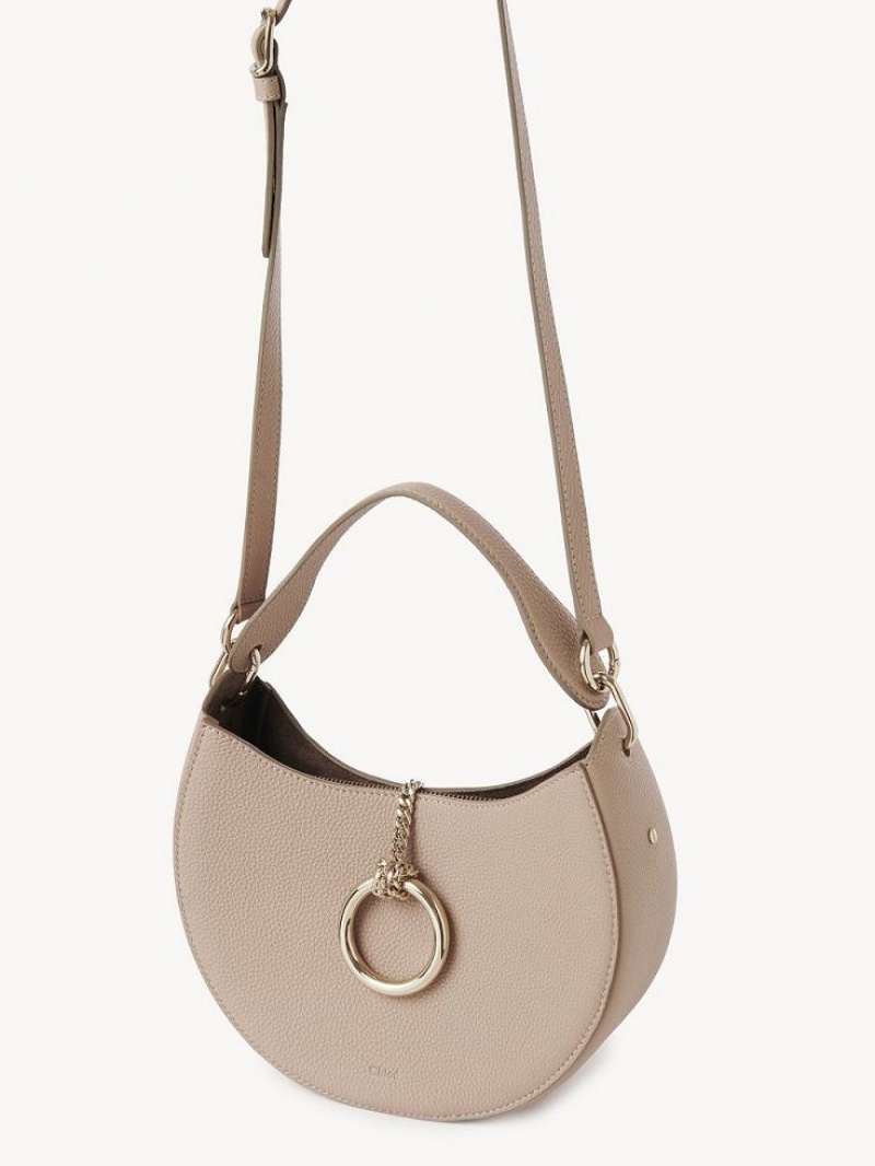 Chloe Arlène Small Hobo Crossbody Laukut Beige | CHE-SR13575