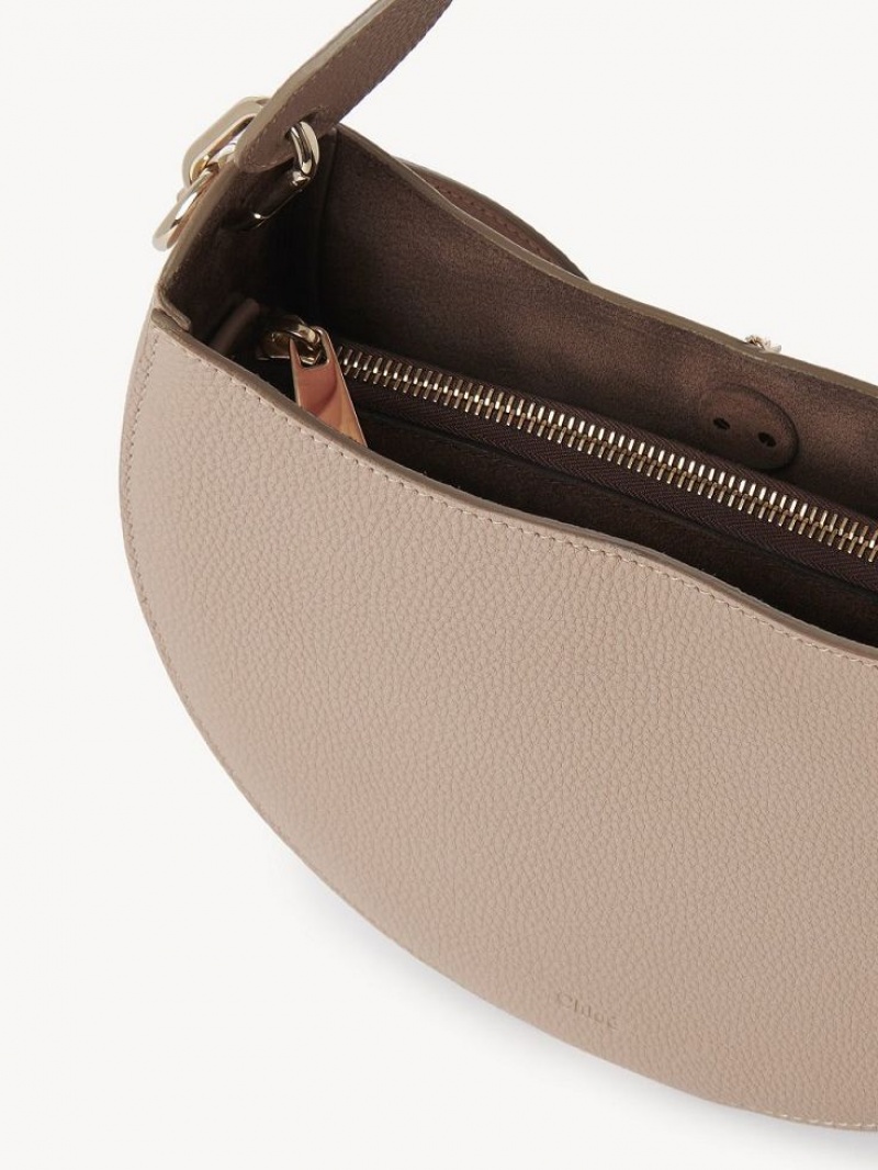 Chloe Arlène Small Hobo Crossbody Laukut Beige | CHE-SR13575