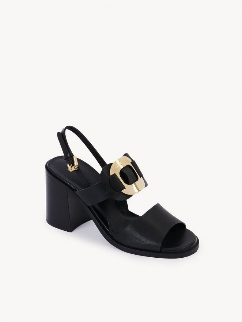 Chloe Chany High-heel Sandaalit Mustat | CHE-SR14834