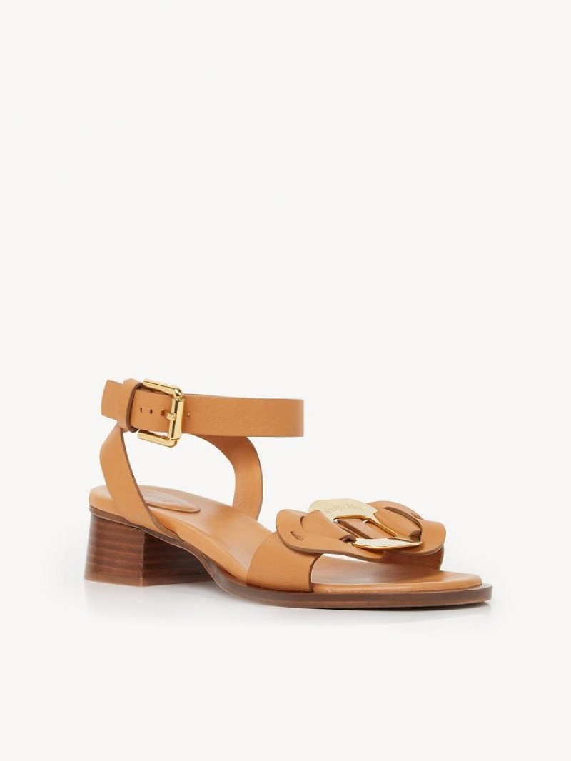 Chloe Chany High-heel Sandaalit Ruskea | CHE-SR14828