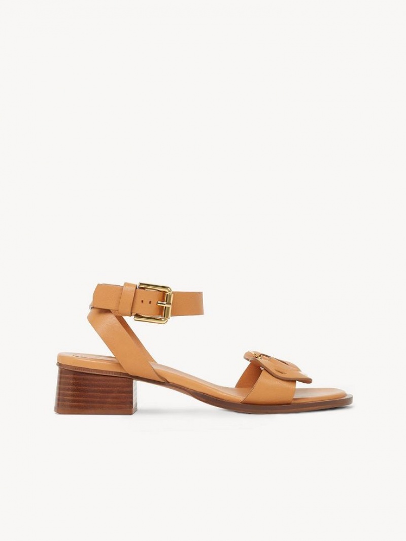 Chloe Chany High-heel Sandaalit Ruskea | CHE-SR14828