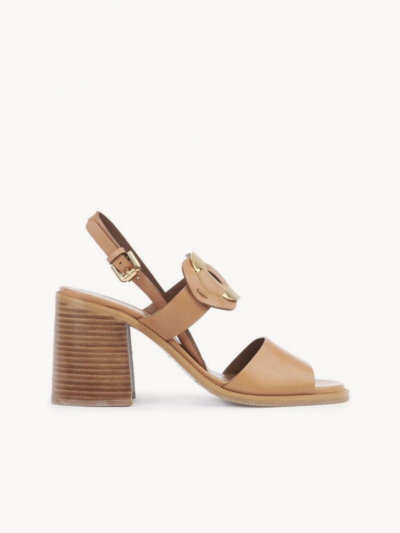 Chloe Chany High-heel Sandaalit Ruskea | CHE-SR14833