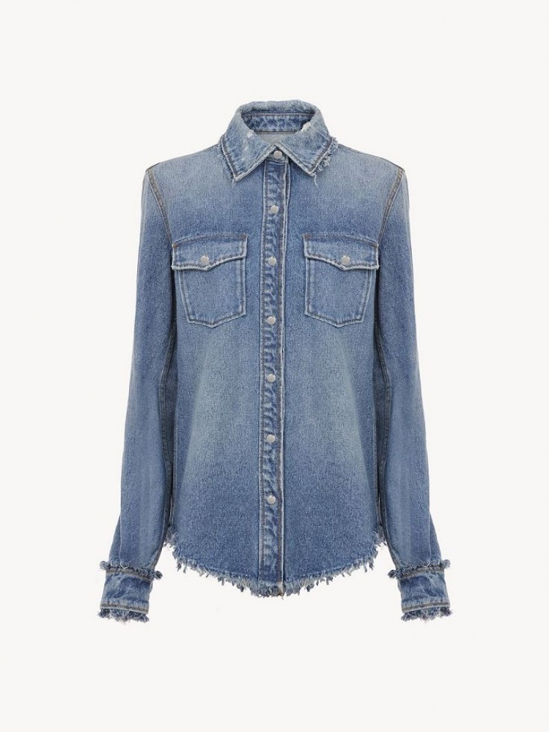 Chloe Classic Denim Paidat Sininen | CHE-SR13917