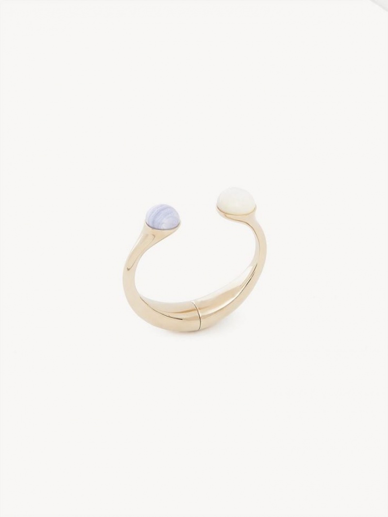 Chloe Darcey Cuff Sormukset Kultaiset | CHE-SR14408