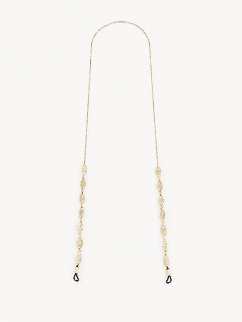 Chloe Darcey Pitsi Eyew Chain Korvakorut Kultaiset | CHE-SR14433