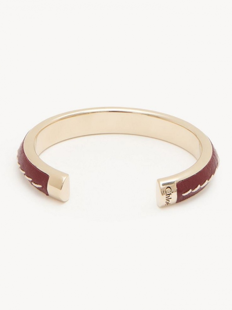 Chloe Edith Cuff Rannekorut Viininpunainen | CHE-SR14397