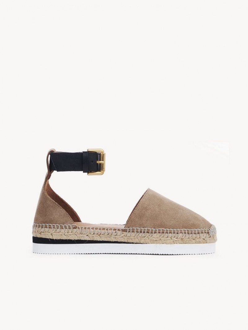 Chloe Glyn Espadrille Sandaalit Khaki | CHE-SR14803