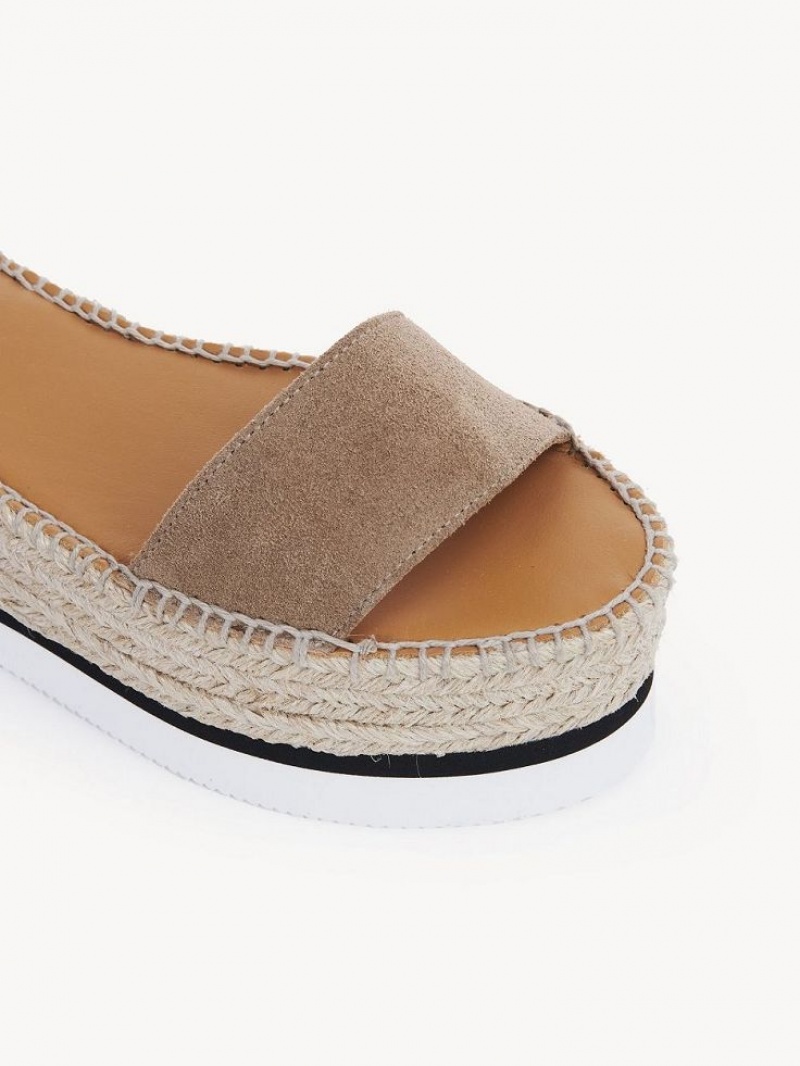 Chloe Glyn Espadrille Sandaalit Khaki | CHE-SR14814