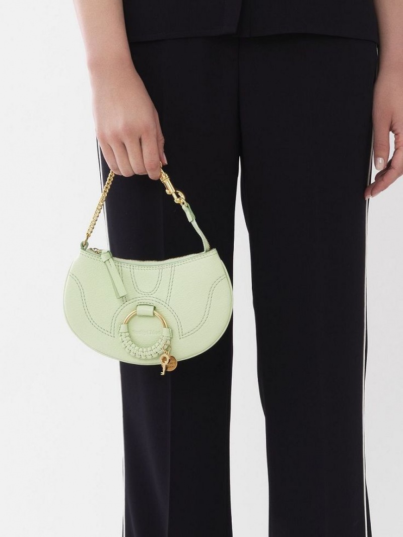 Chloe Hana Clutch Mini Laukut Vihreä | CHE-SR14770