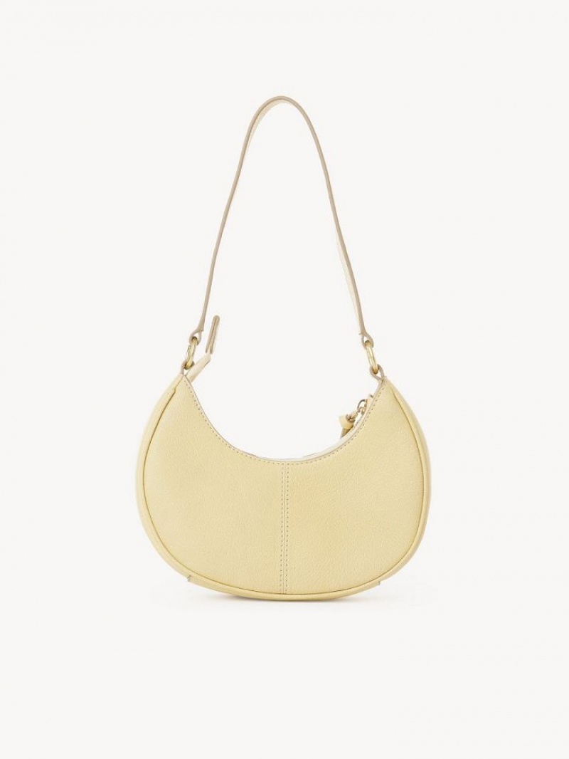 Chloe Hana Half Moon Olkalaukku Keltainen | CHE-SR14661